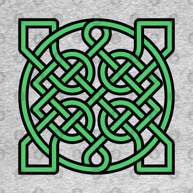 Celtic Ornamental Knot Geometric Design 1 by taiche